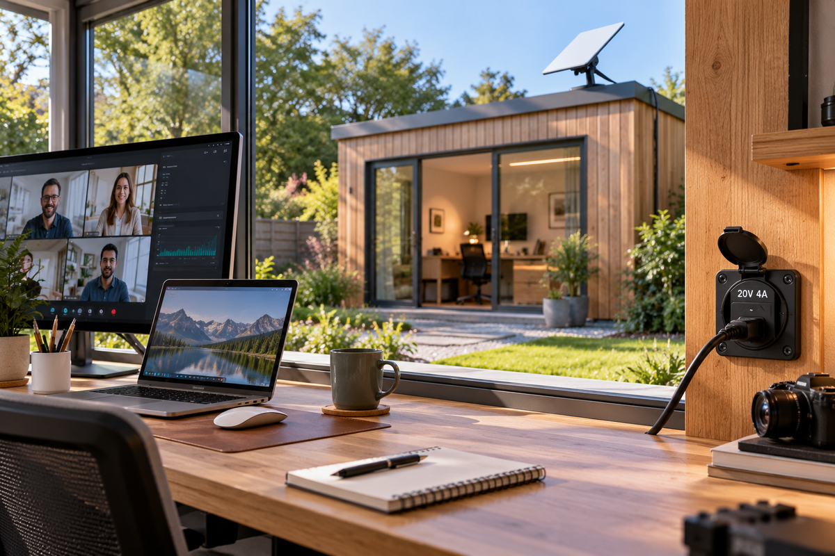Starlink Mini for Backyard Offices & Tiny Homes: Internet Setup Guide