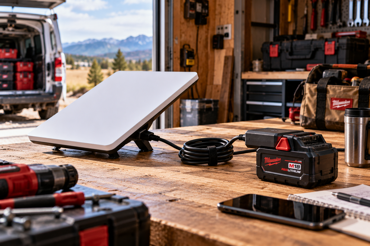 Can You Power Starlink Mini with a Milwaukee M18 Battery? A Practical Guide