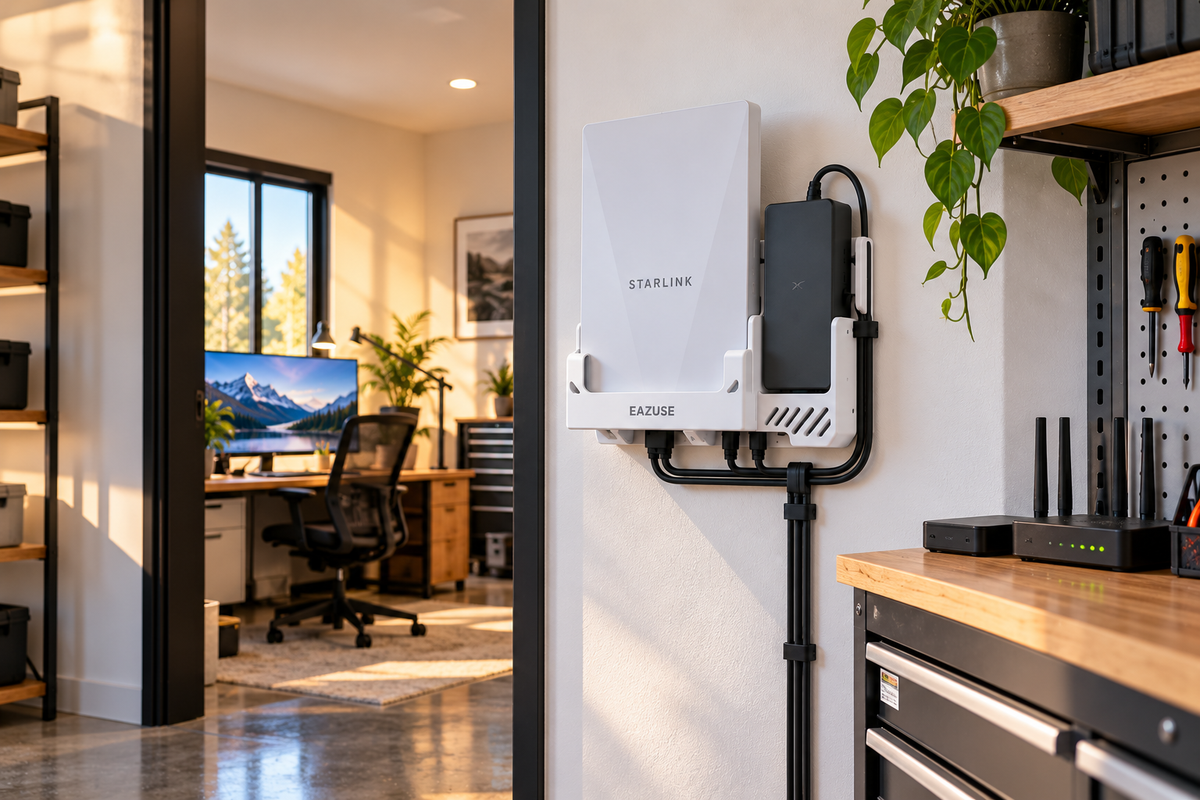 Starlink Gen 3 Router Wall Mount: How to Organize Your Home Network