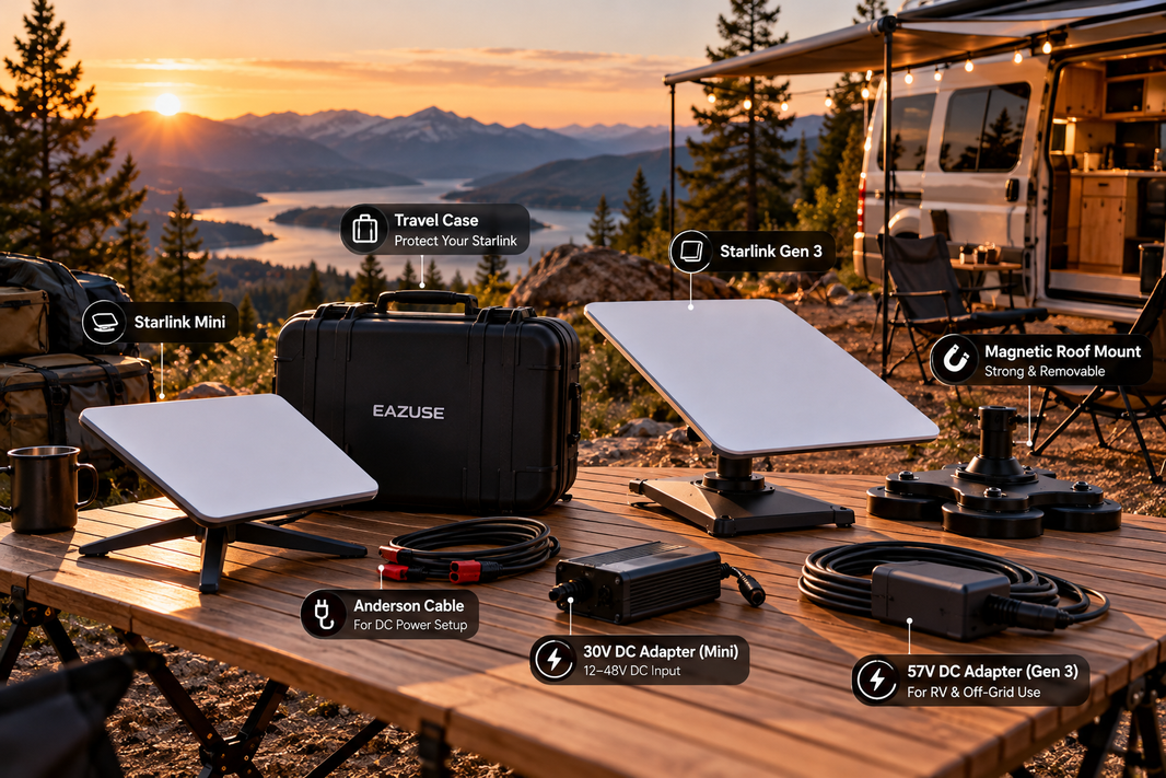 Starlink Accessories Buying Guide: What Do You Actually Need for Mini, Gen 3 &amp; RV Use?