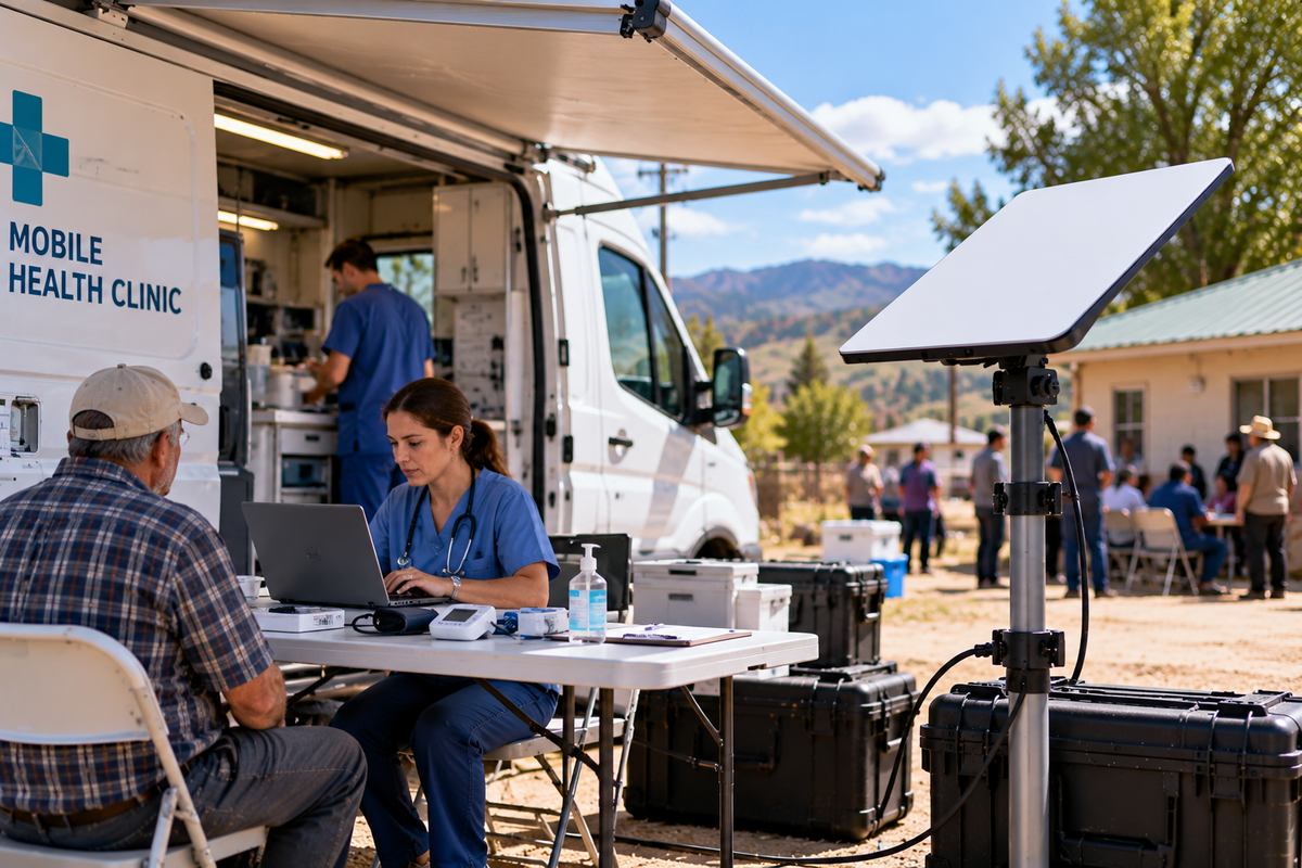 Starlink Mini for Mobile Medical Clinics: A Practical Internet Setup Guide