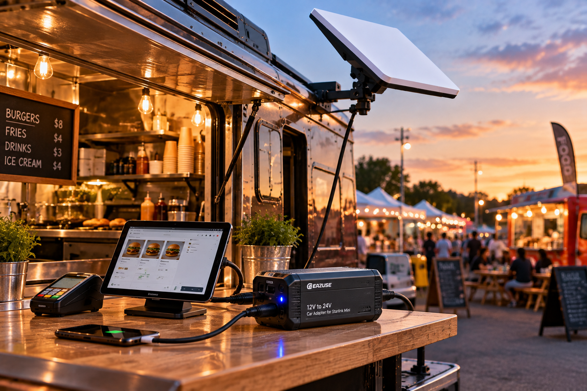 Starlink Mini for Food Trucks & Mobile Businesses: Internet, Payments & Setup Guide