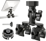 Dual-Clamp Pole Mount for Starlink Mini | RV & Roof Rack Mount