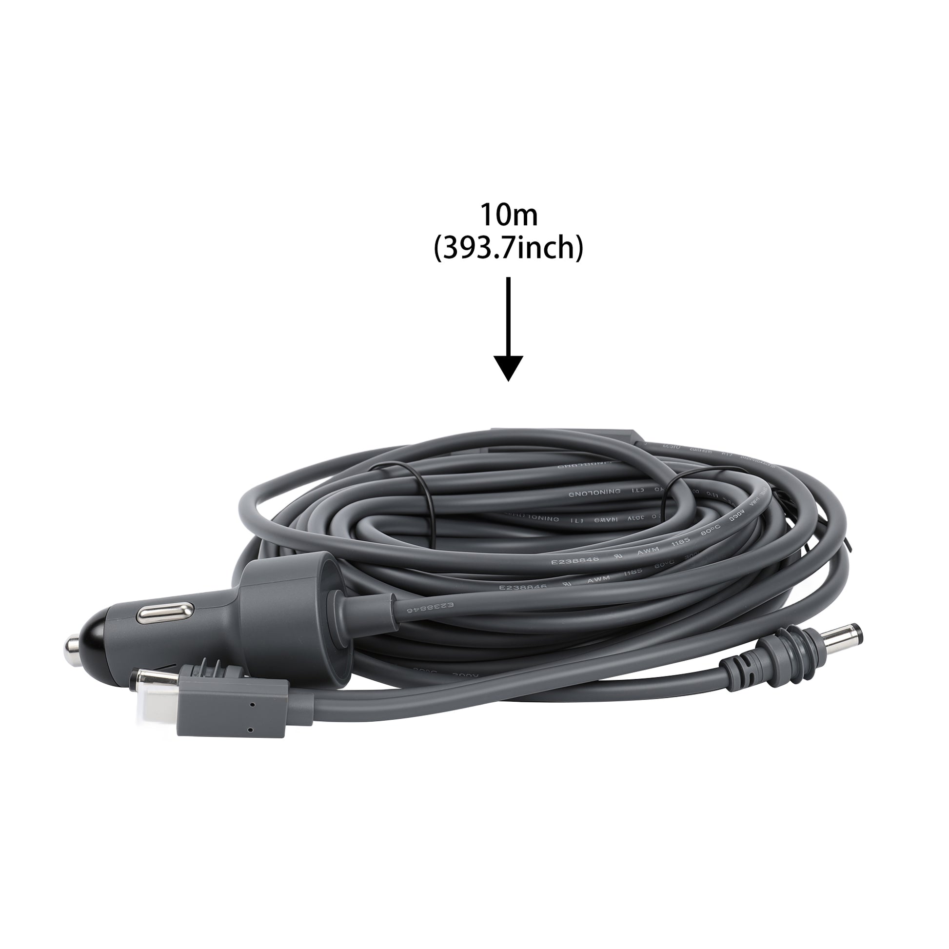 Application of 10m Long Starlink Mini Power Cable, Allowing Dish Placement in Open Area While Power Source/Vehicle is in Shade.