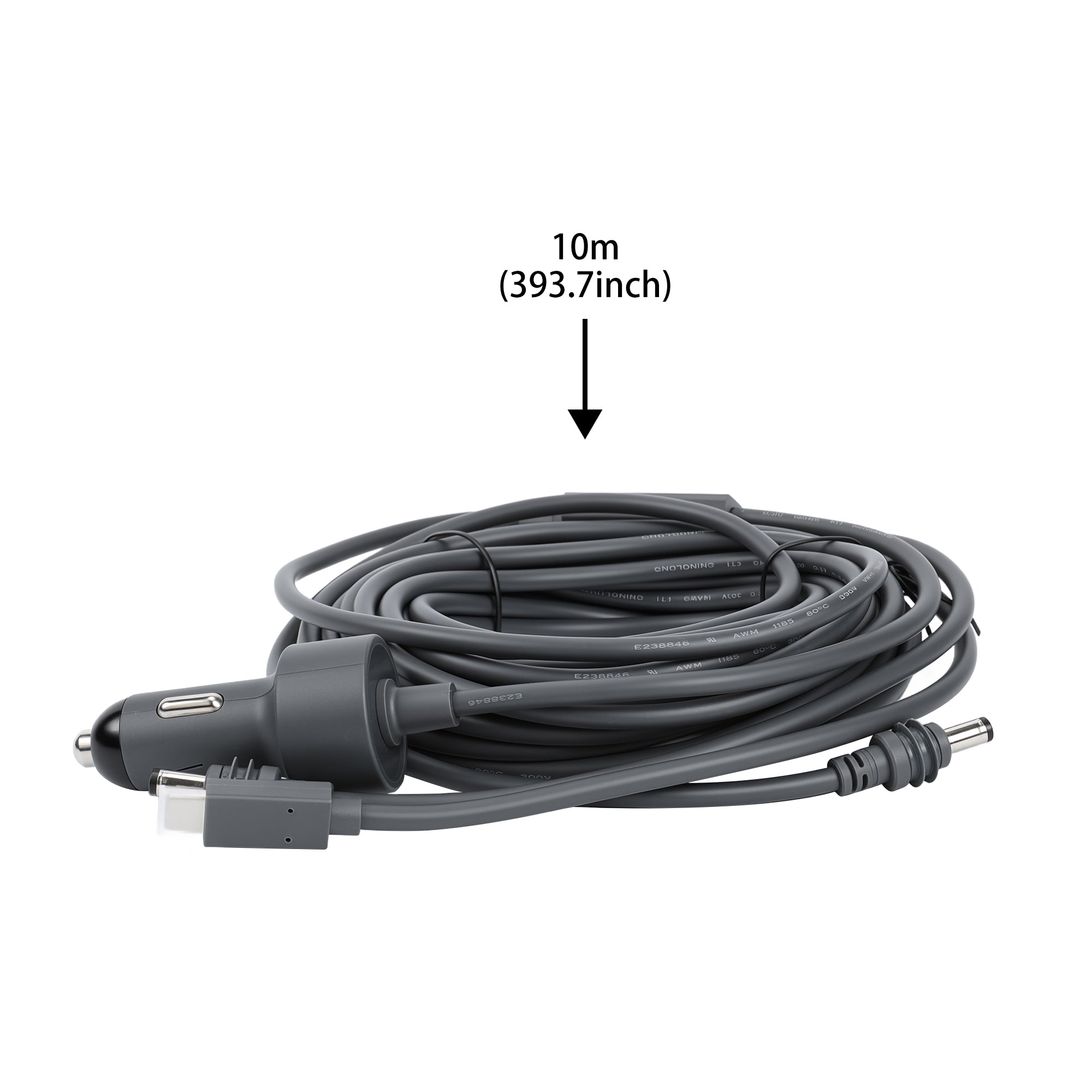 Application of 10m Long Starlink Mini Power Cable, Allowing Dish Placement in Open Area While Power Source/Vehicle is in Shade.
