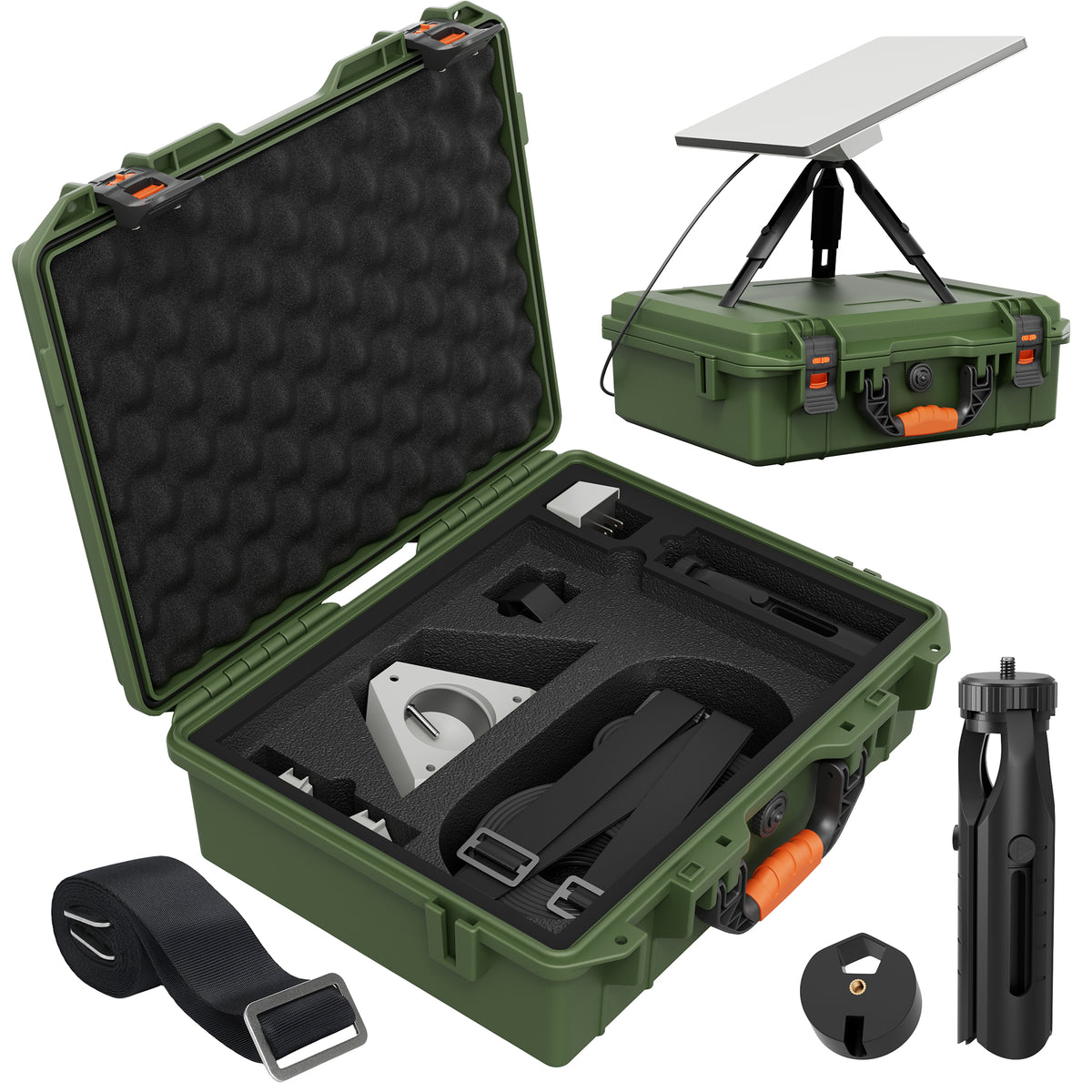 Hard Travel Case Compatible with Starlink Mini, PP Shell