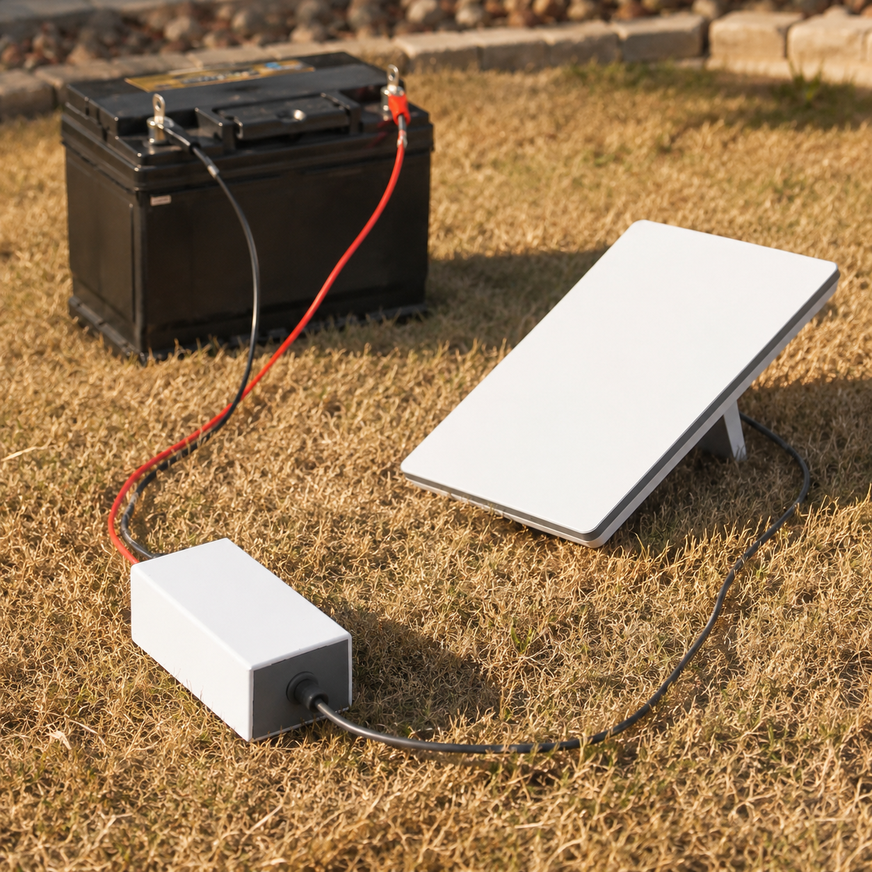 36V Step-Up Converter Compatible with Starlink Mini, 12V/24V Battery Power