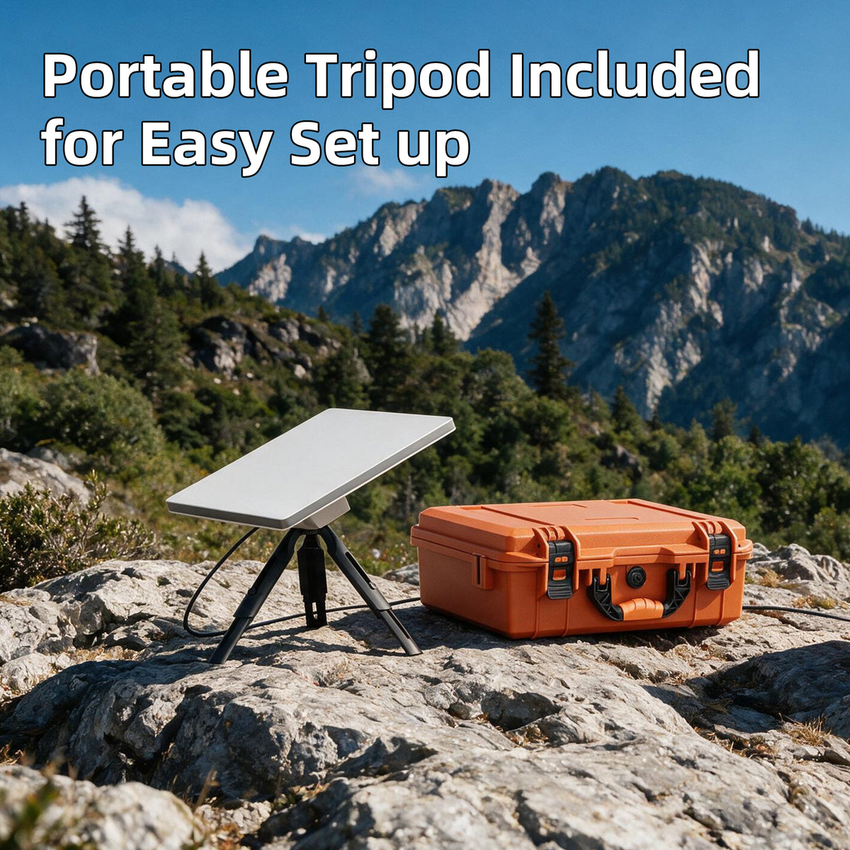 Hard Travel Case Compatible with Starlink Mini, PP Shell