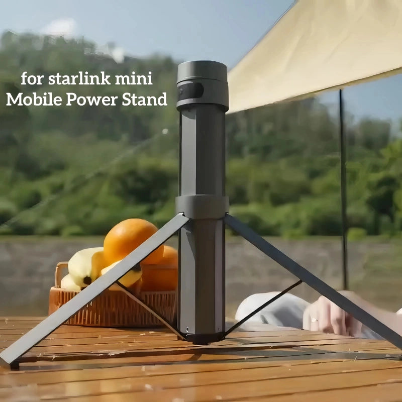 Starlink Mini Foldable Battery Tripod — Up to 8 Hours · 99Wh / 166Wh