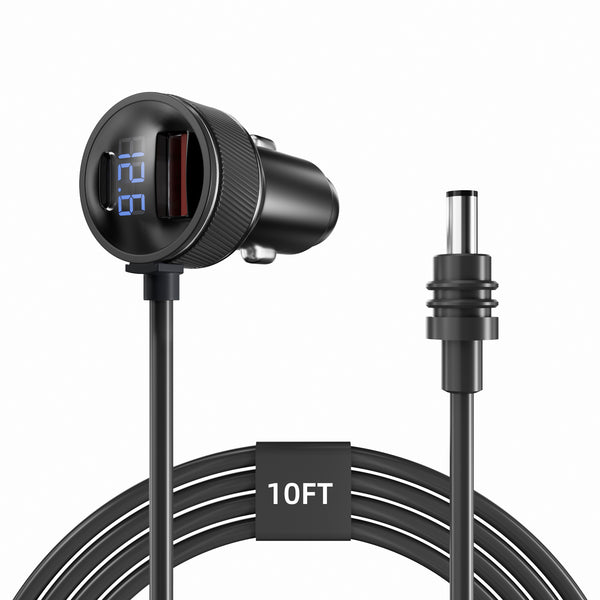DC Power Cord Compatible with Starlink Mini, 9.8FT with LED Display