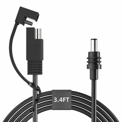 SAE to DC Power Cable Compatible with Starlink Mini, 18AWG 3.28FT