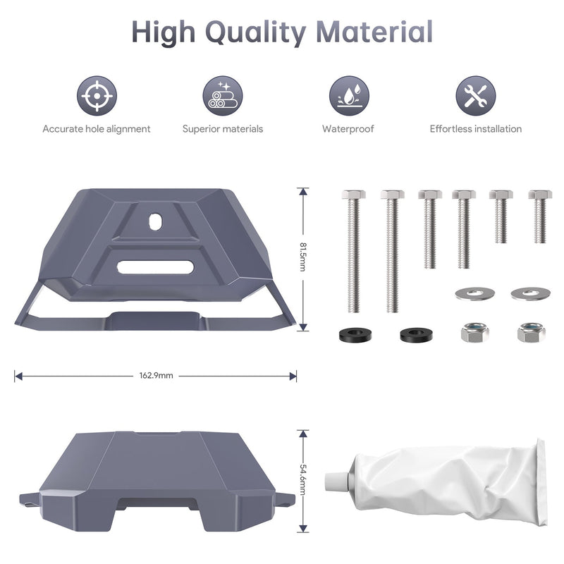 Starlink Mini Reinforced Aluminum Mounting Fixture