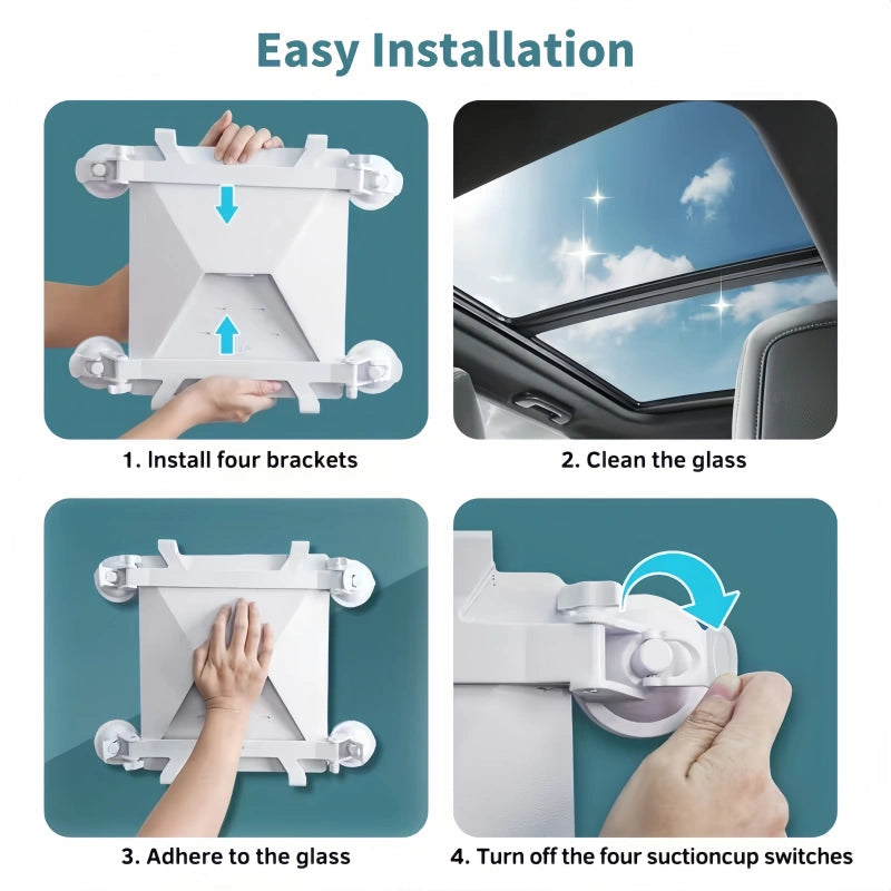 Starlink Mini Flexible Suction Mount for SUVs, Vans & RVs