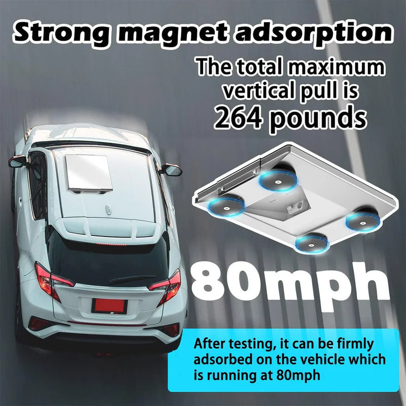 Starlink Mini Magnetic Flat Mount with Protective Cover - 264 lb