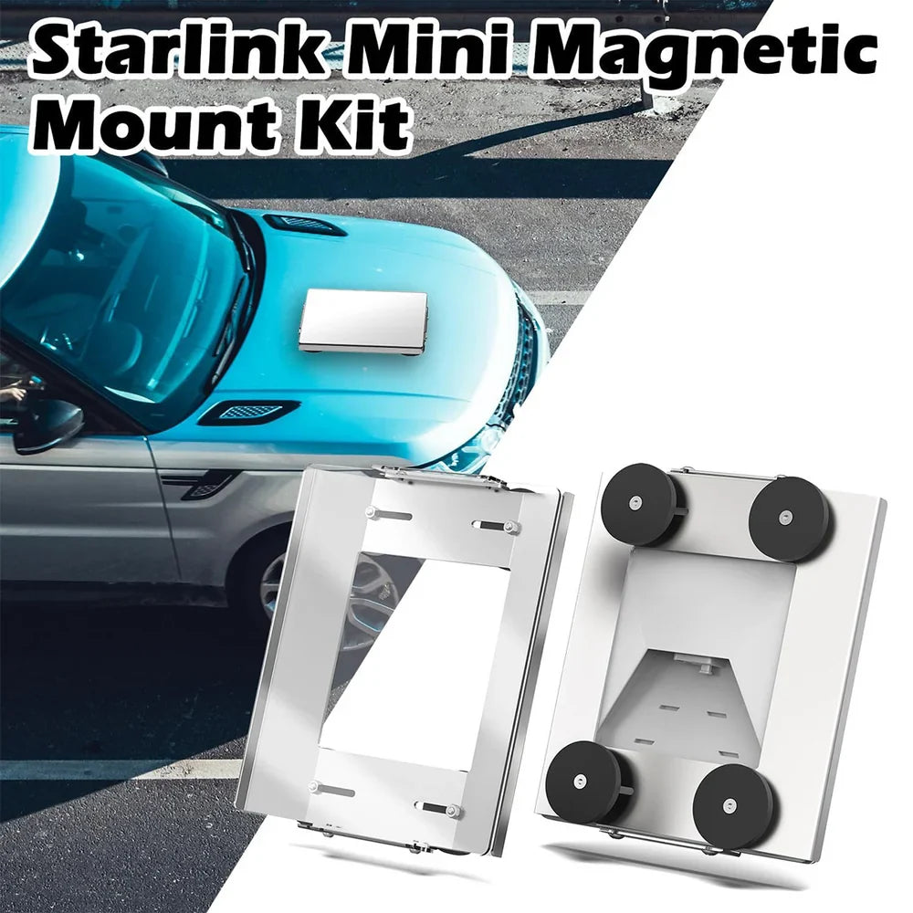Starlink Mini Magnetic Flat Mount with Protective Cover - 264 lb