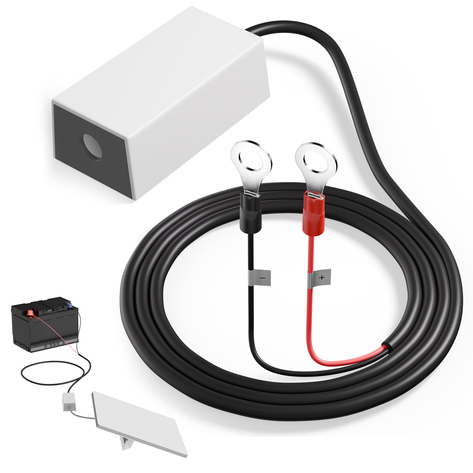 DAIERTEK Starlink Mini DC Power Converter, 12V/24V to 36V, O-Ring Terminal Direct-to-Battery, for Off-Grid Systems.
