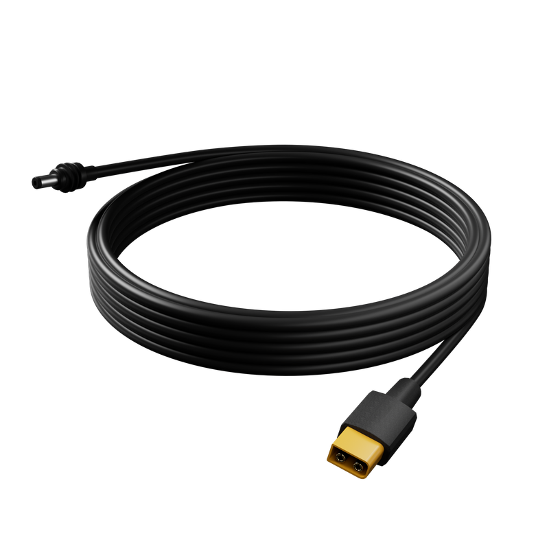 DAIERTEK Starlink Mini XT60 to DC Power Cable, 16AWG Core, 1.5m Length, for Portable Power Stations.