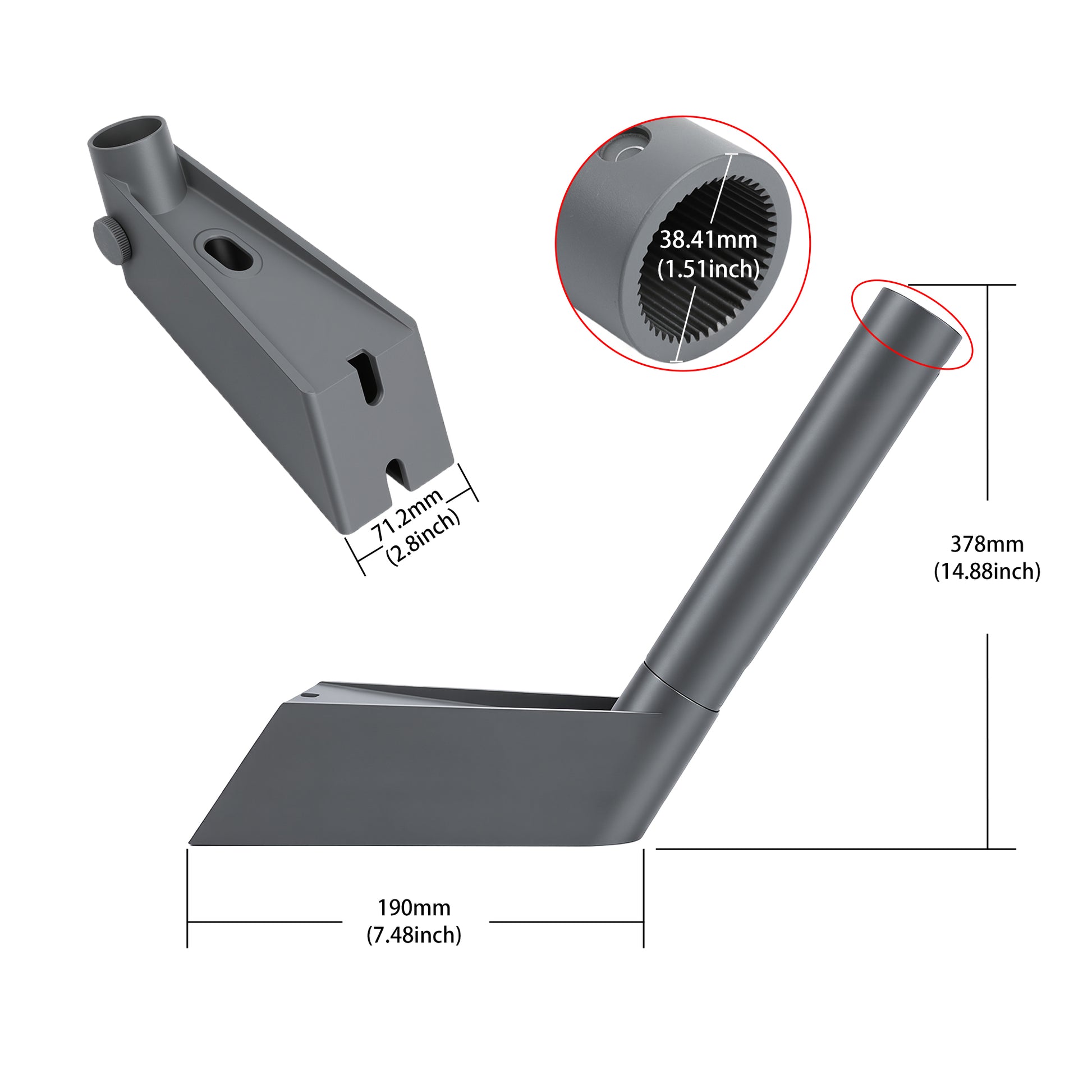 Industrial-Grade High-Strength Steel and Aluminum Alloy Starlink Mini Bracket with Premium Corrosion-Resistant Coating, Built for UV, Snow, and Storms.