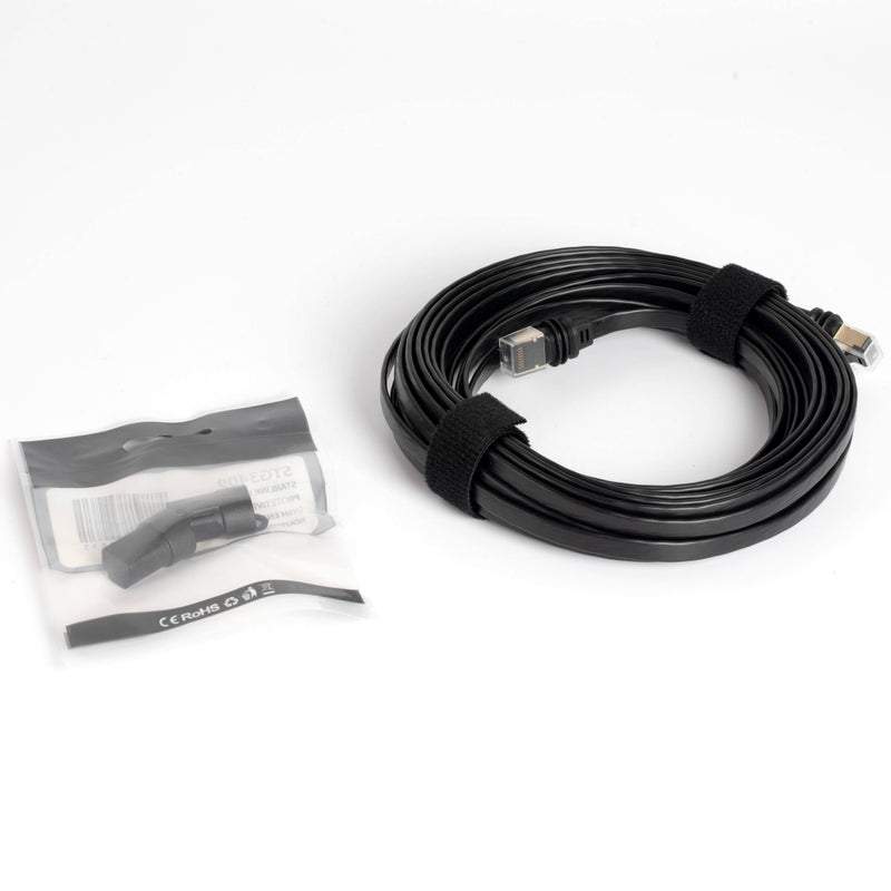 10m Length with Premium Copper Ensures Minimal Signal Attenuation for a More Stable Link.