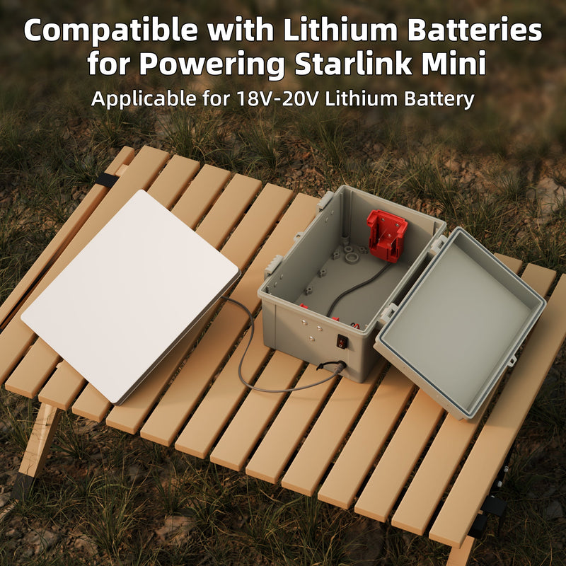 Built-in Heavy-Duty Power Switch & DC Port for Instant “One-Click” Power Control Without Disconnecting Cables.