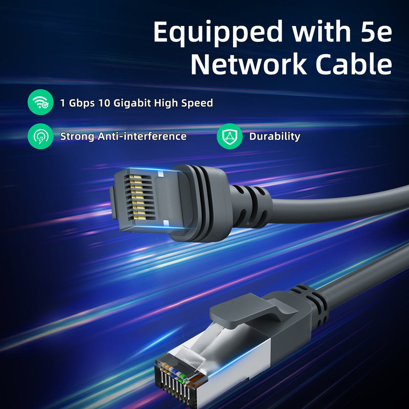 Optimized for Gen 3 & Mini, Includes DC Power Cord & Ethernet Cable for Plug-and-Play Setup in Minutes.