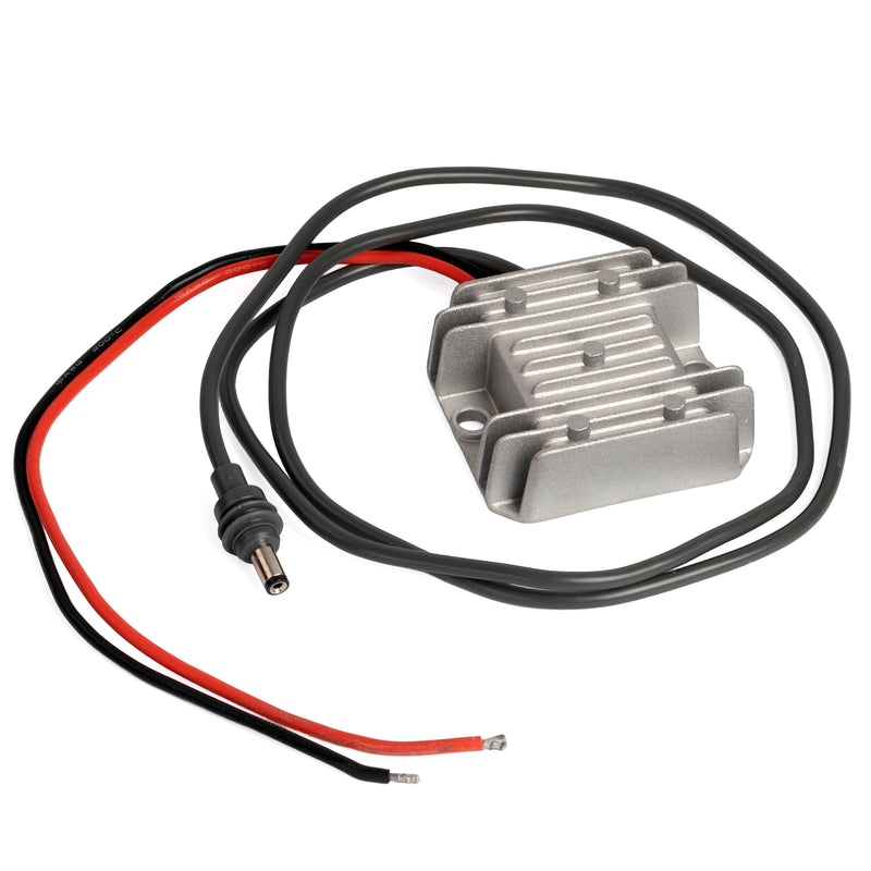 Built-in Over-Current & Surge Protection with 3.2ft Waterproof DC Cable for Secure Connection.