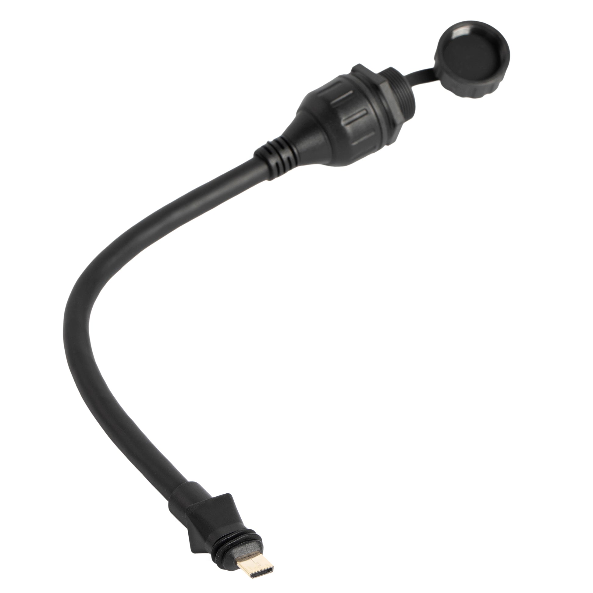 Proprietary Interface Converts Enterprise SPX to Standard RJ45 for Direct Dish-to-Power-Supply via Ethernet.