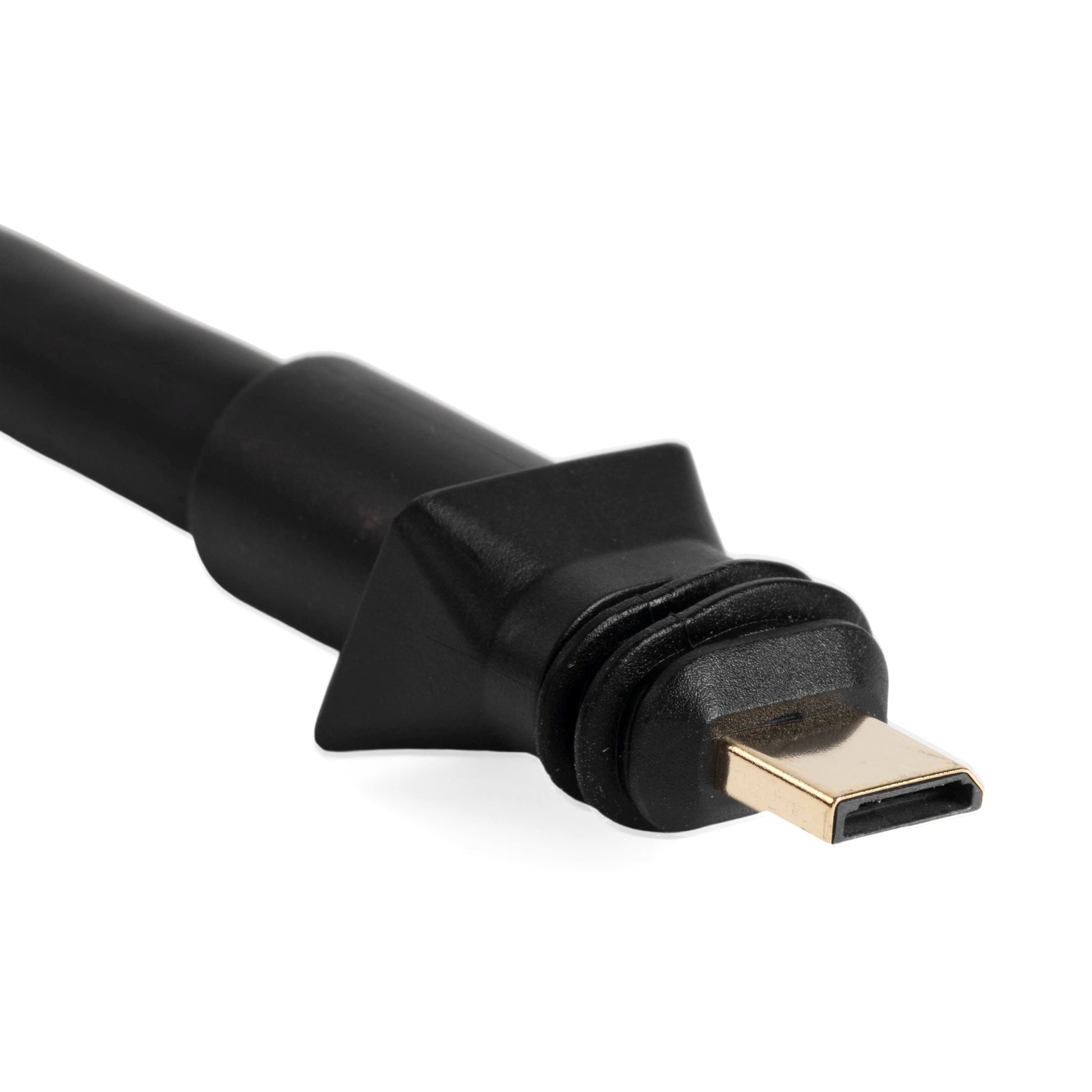 22AWG Oxygen-Free Copper Shielded Wiring in Anti-Aging Rubber Jacket for Zero-Lag, Ultra-Low Impedance.