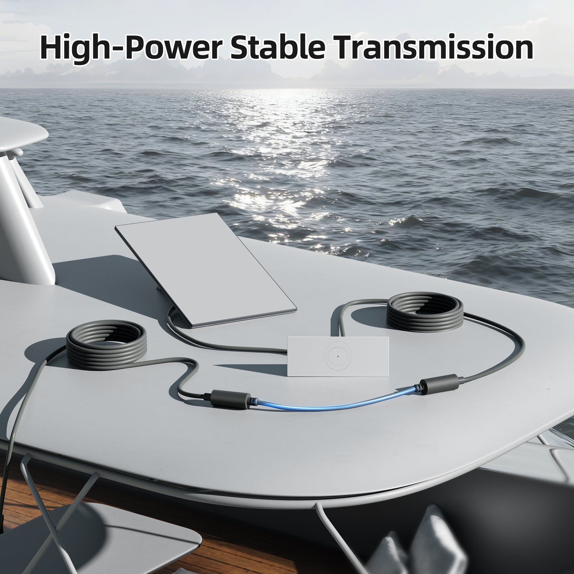 40cm Rugged Pigtail with UV-Resistant Jacket: Ideal Flexibility for Cable Management as a Power Integration Hub.
