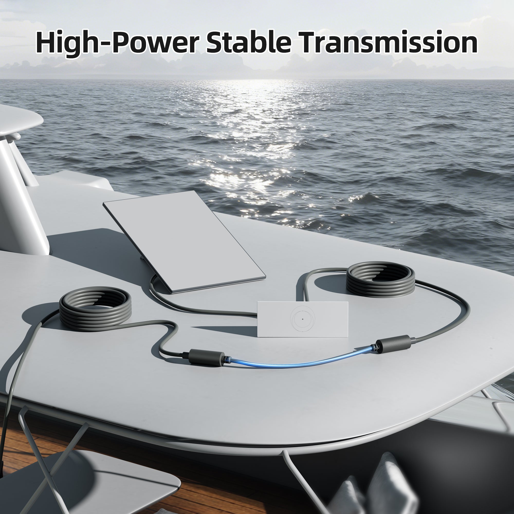 40cm Rugged Pigtail with UV-Resistant Jacket: Ideal Flexibility for Cable Management as a Power Integration Hub.