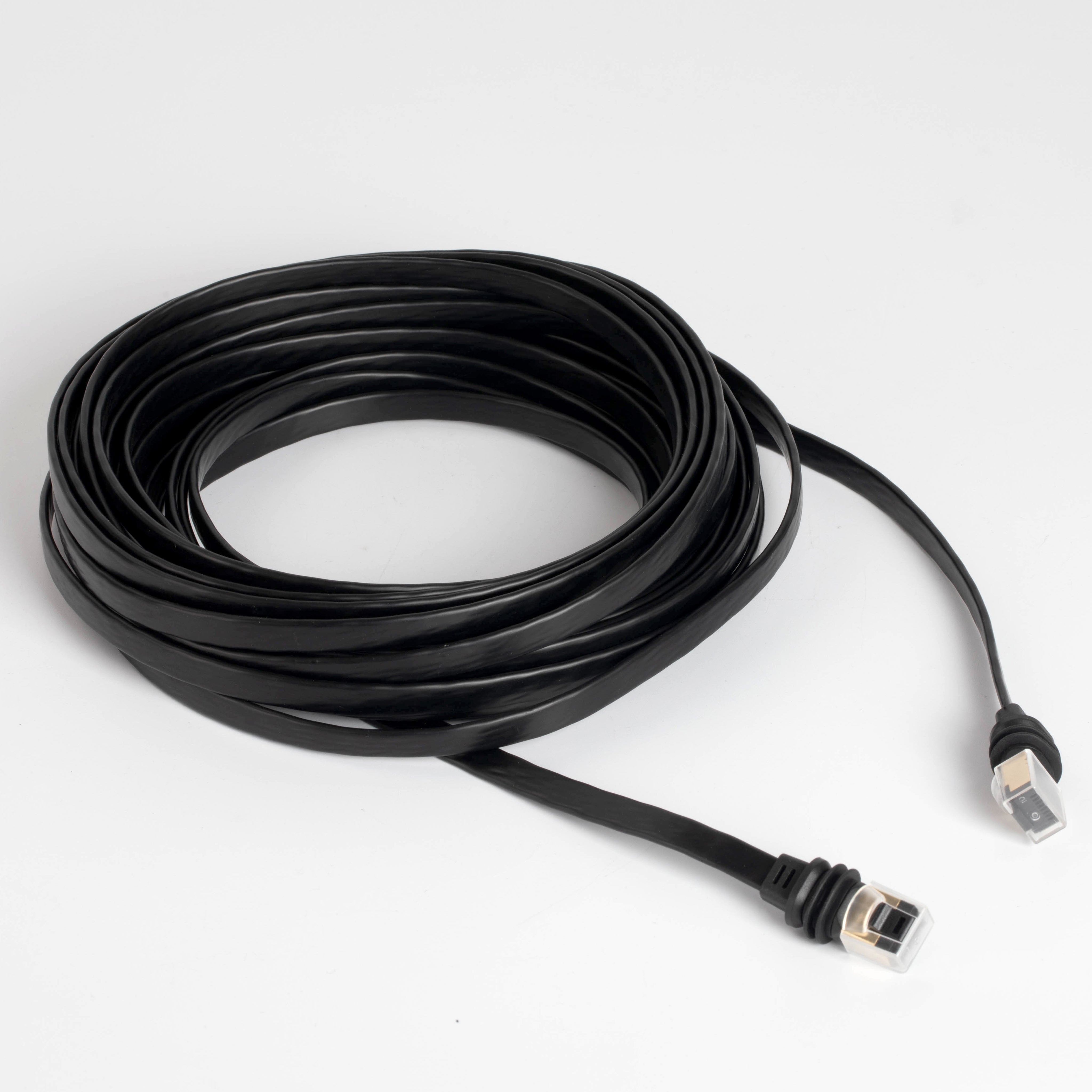 Soldered RJ45 Plugs with Gold Plating Reduce Contact Resistance by 50% vs. Crimped for Zero-Latency.