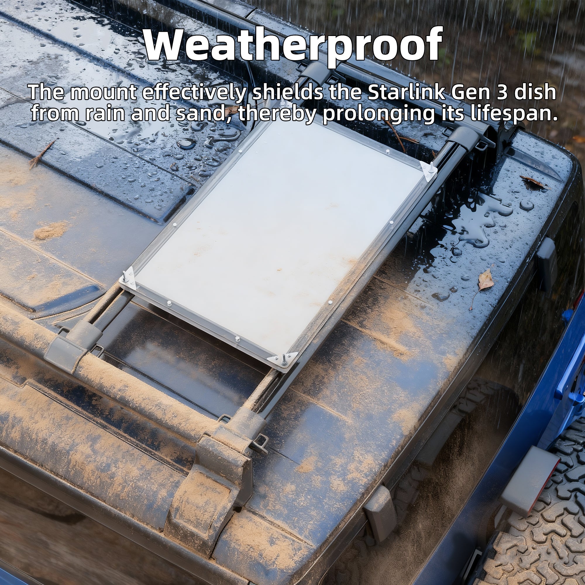 Telecom Base/Marine Deck: Enclosure Provides Permanent, Storm-Proof, Salt-Resistant Critical Infrastructure Protection.