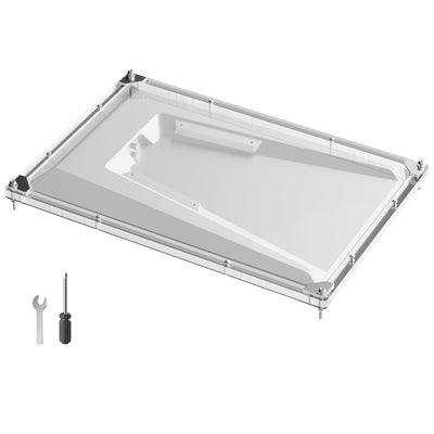 Bolt-On Protective Mount Enclosure Compatible with Starlink Flat High Performance, RF-Transparent