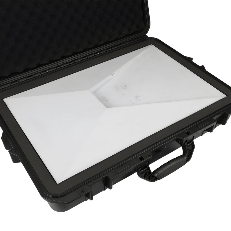 Integrated Air Pressure Equalization Valve on Starlink Case, Prevents Vacuum Lock After Altitude Changes During Flights or Travel.