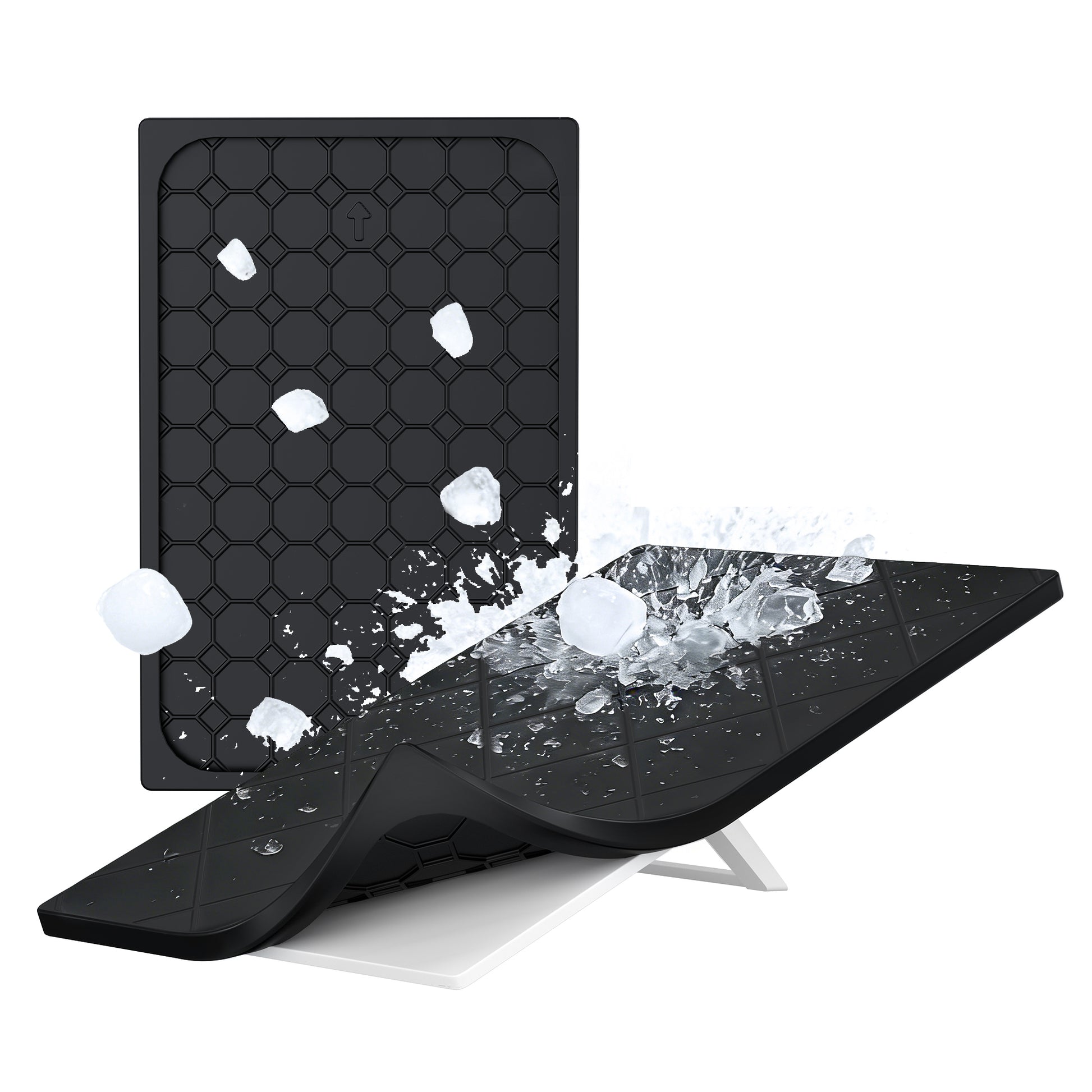 Starlink Gen 3 Silicone Protective Cover, Full-Coverage Anti-Scratch Shockproof Case with Hexagonal Airflow Design, No Signal Loss.