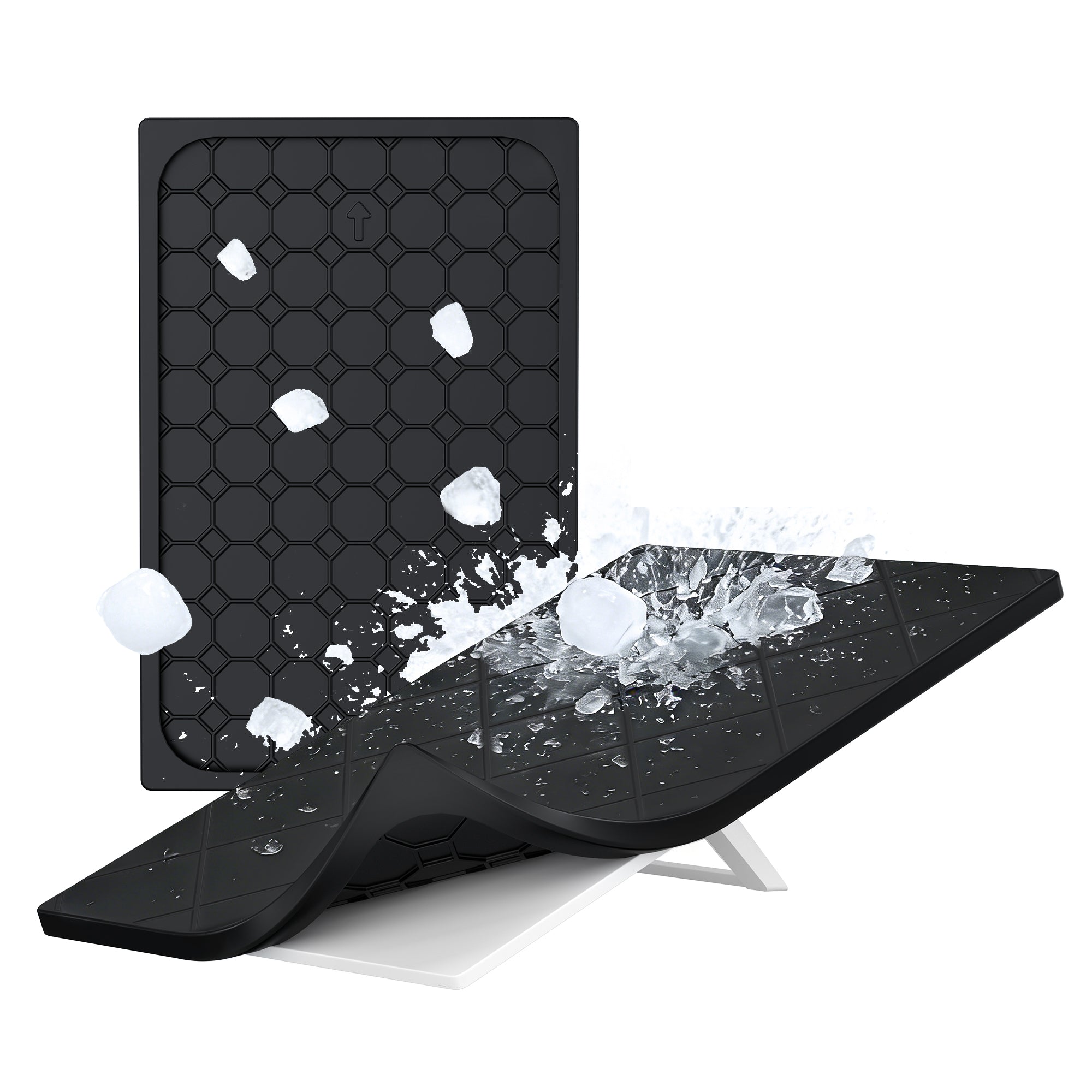 Starlink Gen 3 Silicone Protective Cover, Full-Coverage Anti-Scratch Shockproof Case with Hexagonal Airflow Design, No Signal Loss.
