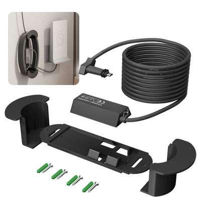 Ethernet Adapter Kit with Wall Mount Caddy Compatible with Starlink Gen 2