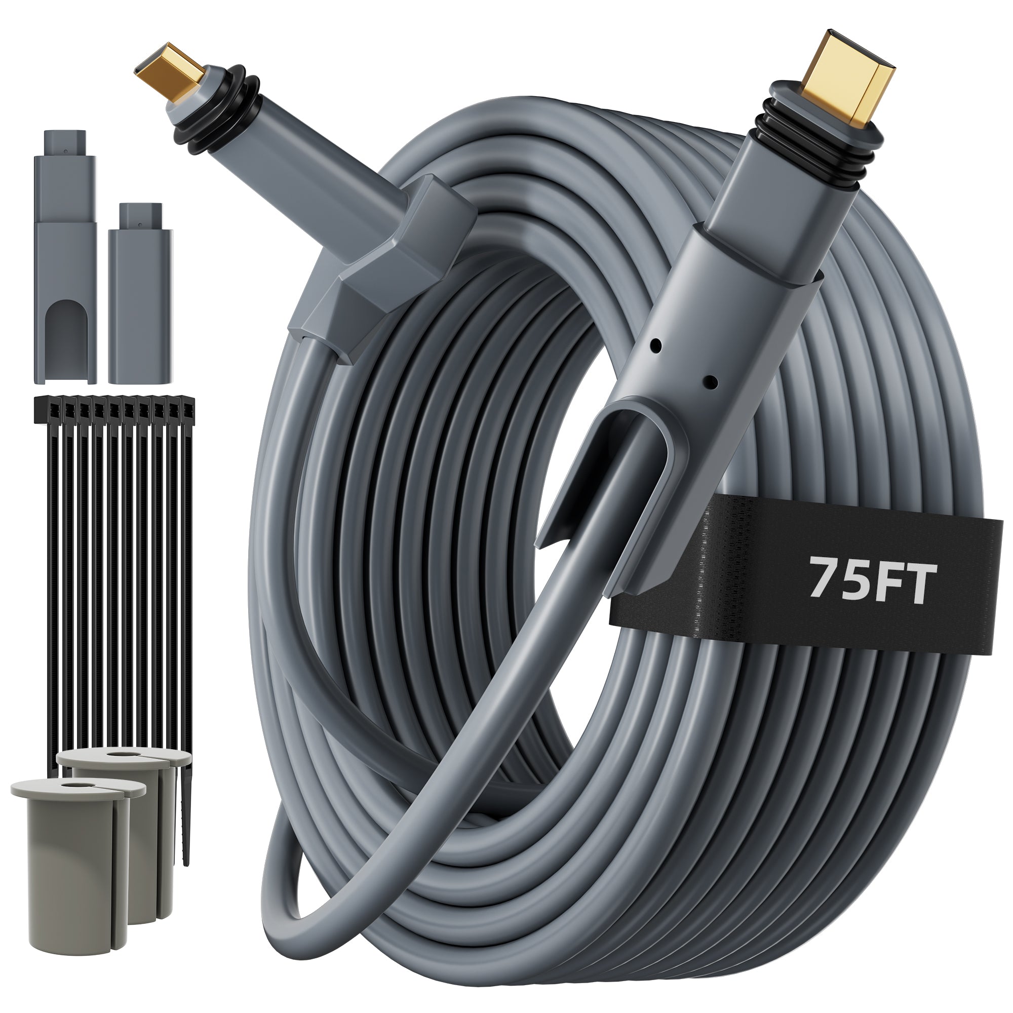 Close-up of Proprietary SPX Connector for Starlink Gen 2, Ensuring Perfect Fit and Seamless Replacement for Actuated Dish.