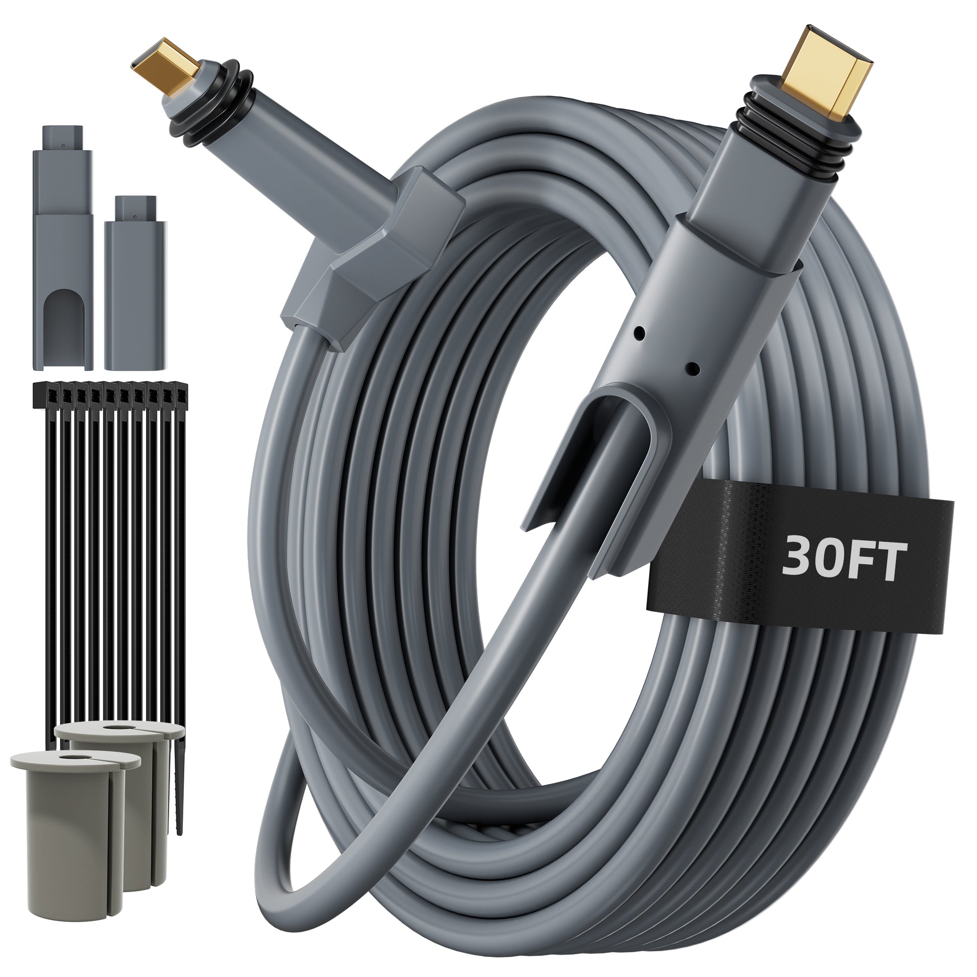Starlink Gen 2 (V2) Replacement Extension Cable, 1200Mbps, Factory Standard, Plug and Play for Gen 2 Dish.
