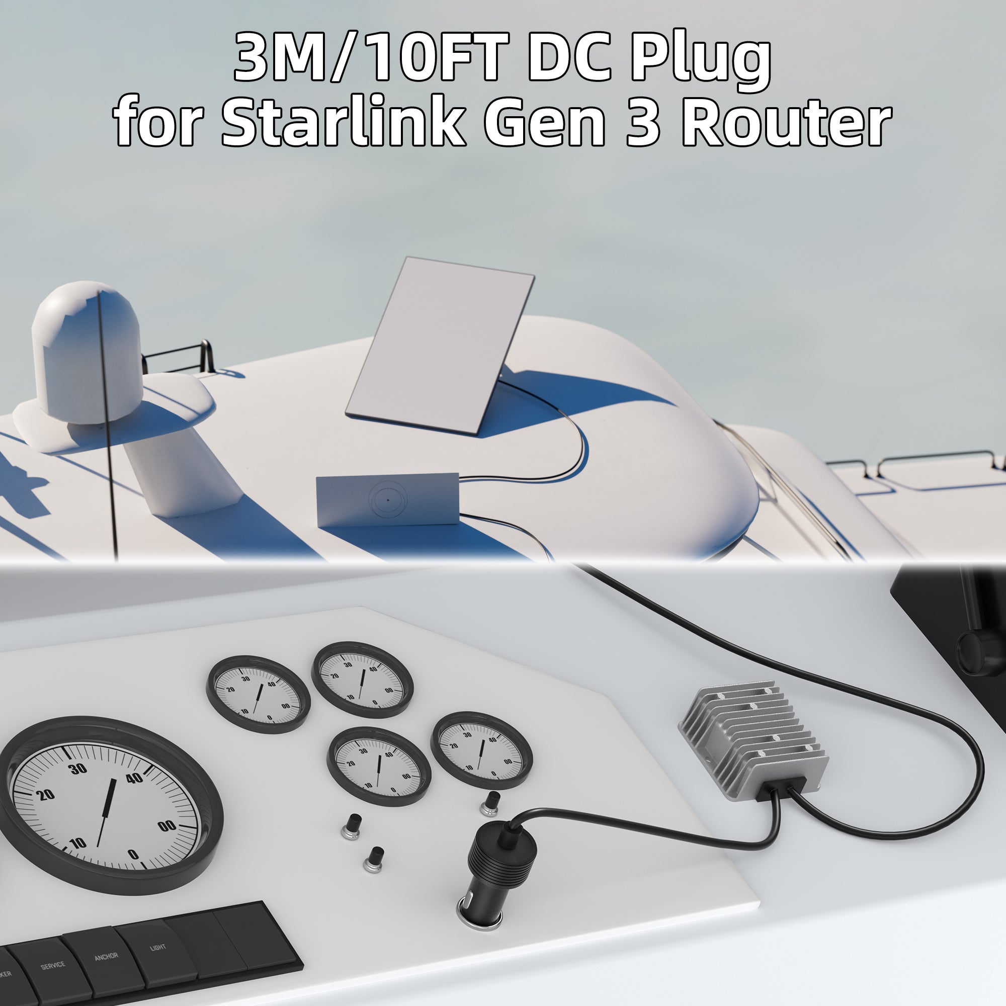 12V/24V to 57V/4.5A Boost Eliminates Router Reboots Caused by Vehicle Battery Fluctuations.