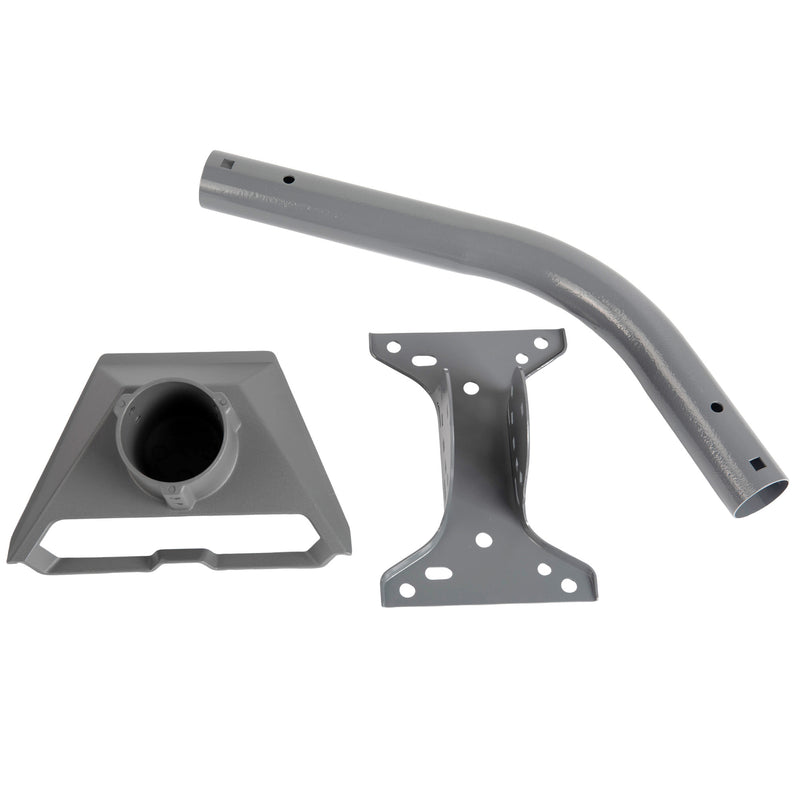 Anti-Loosening Wide-Footprint Base and Square-Neck Bolts Prevent Wobble, Even in High Winds.
