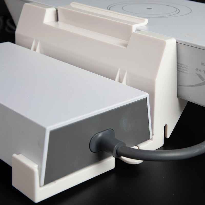 Contoured Backplane with Air Gap for Ventilation, Preventing Overheating During Peak Usage.
