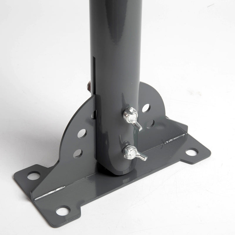 Flexible Bracket Design for Easy Tilt Adjustment of Gen 3 Dish to Optimize Satellite Signal Reception.