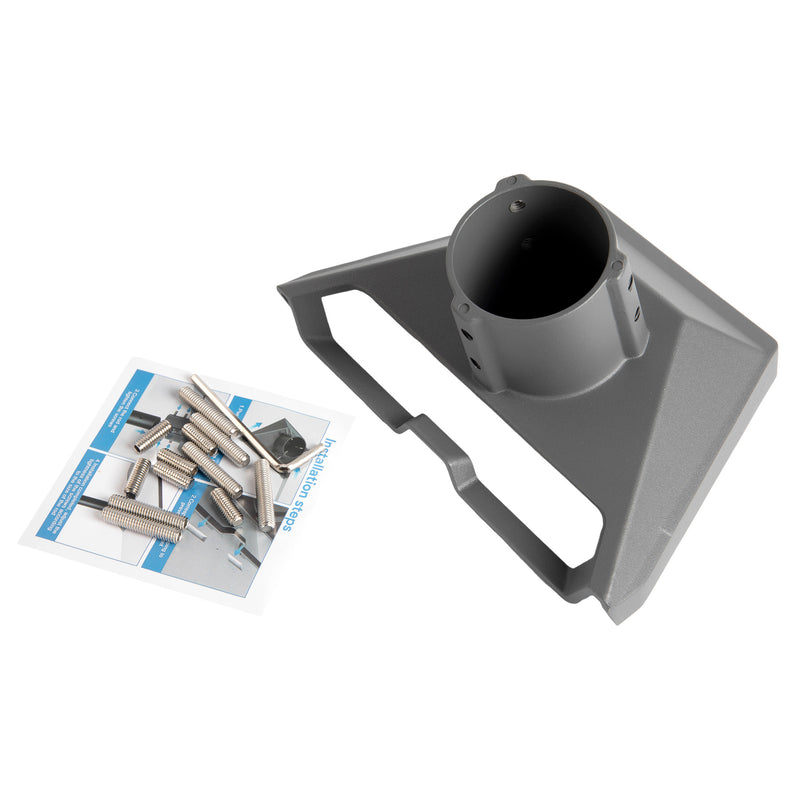 3-Step Quick Installation: Insert Gen 3 Bracket, Attach to Pole, Tighten Screws with Included Hex Key.