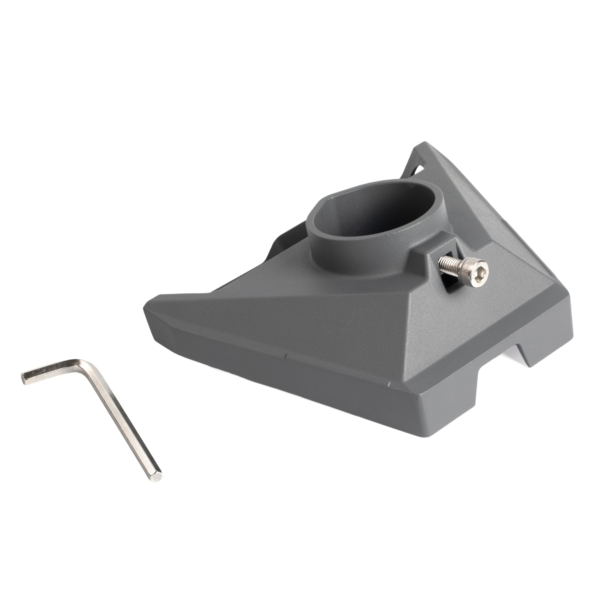 Starlink Gen 3 Pipe Adapter, Heavy-Duty Die-Cast Aluminum, M8 Bolt Lock, for 1.14-1.9" Poles.