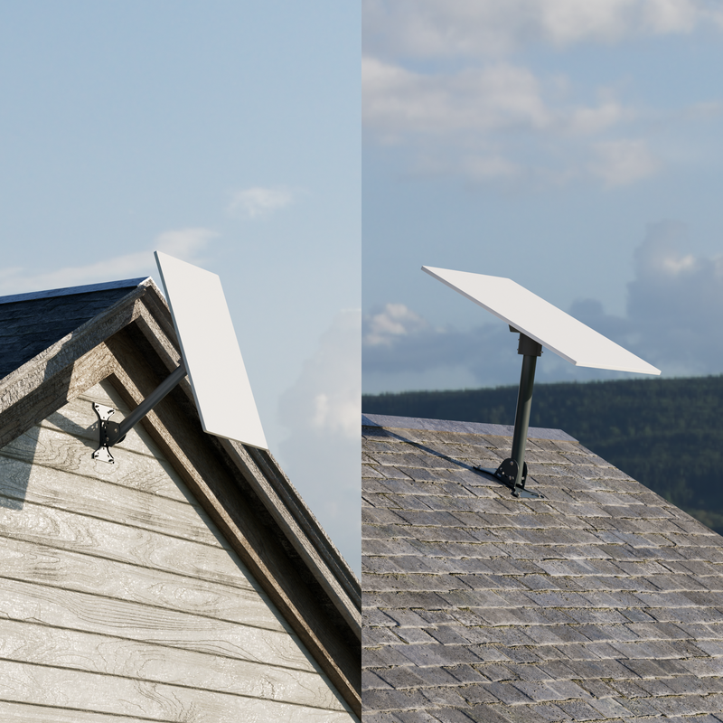 Kit Includes: Ridge Mount, Pipe Adapter, Adjustable Pole, Complete Installation Solution for Gen 3.