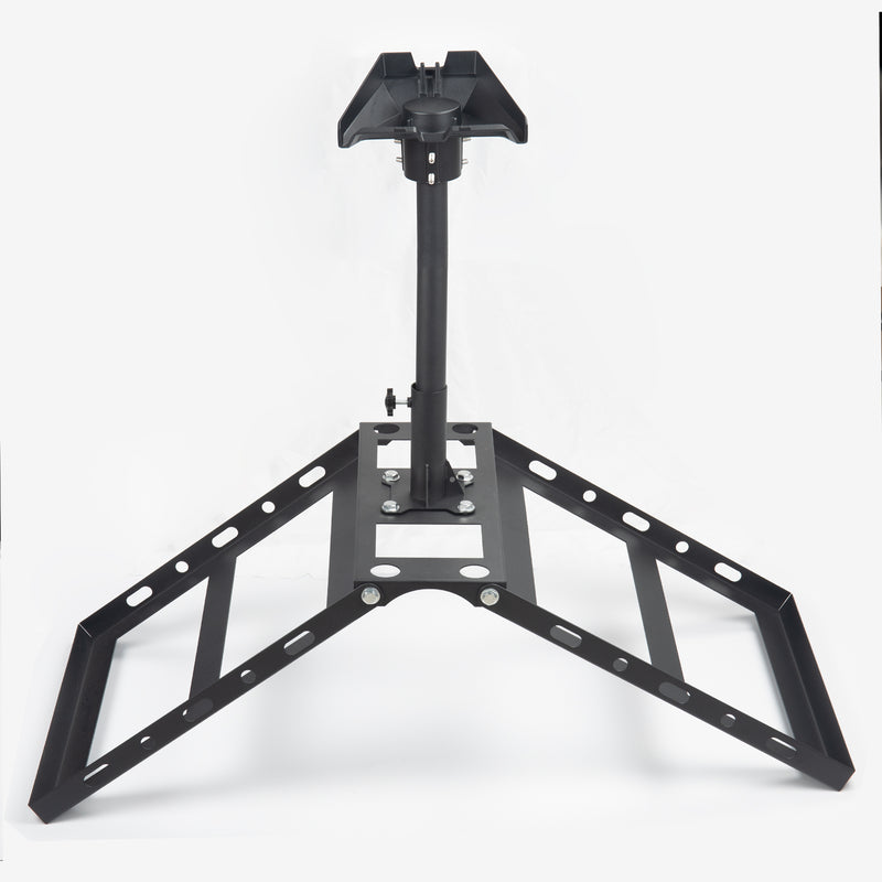 Starlink Gen 3 Roof Ridge Mount Kit, No-Drill Installation with Buckle Adapter & Pole, Heavy-Duty Alloy Steel.