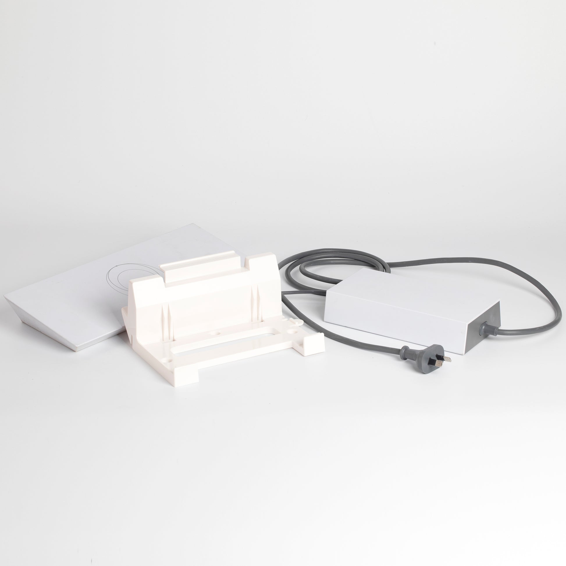 Mount Installed on Home Living Room or Office Wall, Elevating Devices for Better Wi-Fi Coverage.