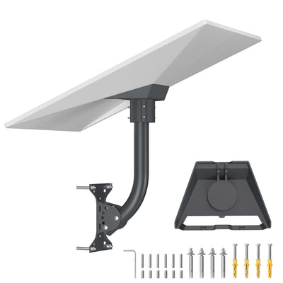 Wall & Roof Mount Kit Compatible with Starlink Gen 3| 5-Angle Adjustable Pipe Adapter