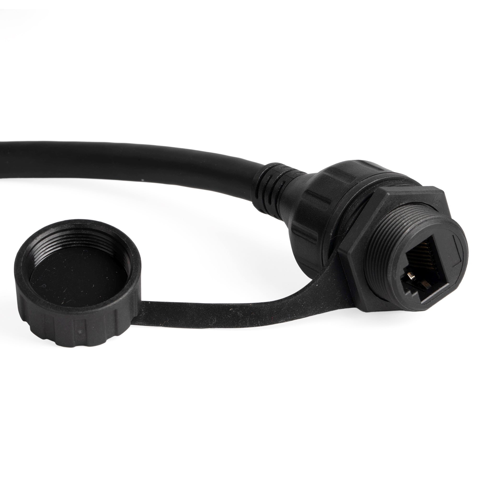 Standard RJ45 Interface Allows Custom Setup with Any Ethernet Cable up to 175ft for Optimal Routing Flexibility.
